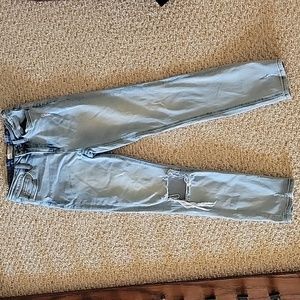 Altar'd State size 25 light wash distressed jeans